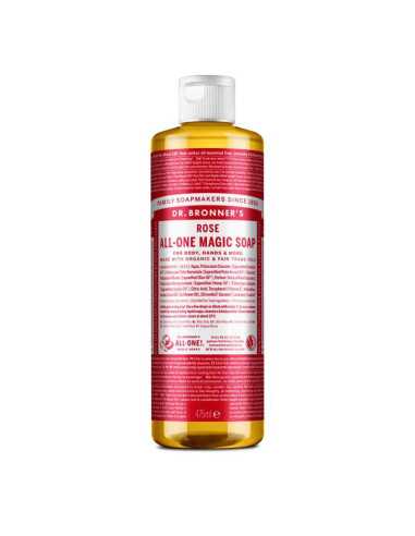 Jabon liquido rosas bio 475ml Dr. Bronner's
